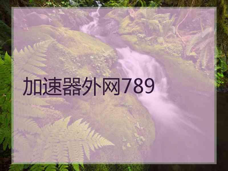 加速器外网789